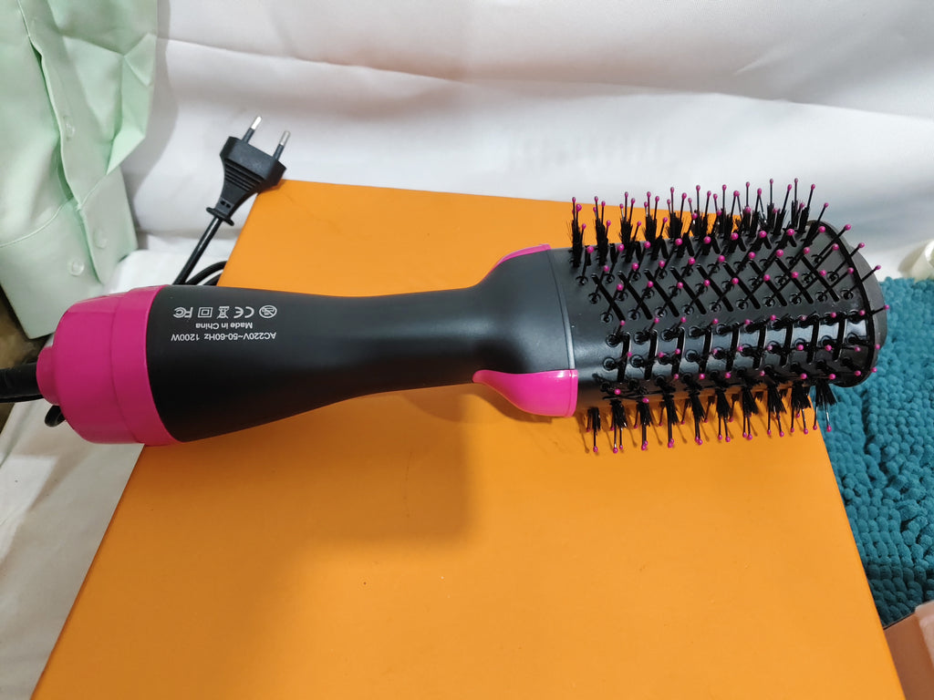 Multifunctional hair dryer integrated hair comb