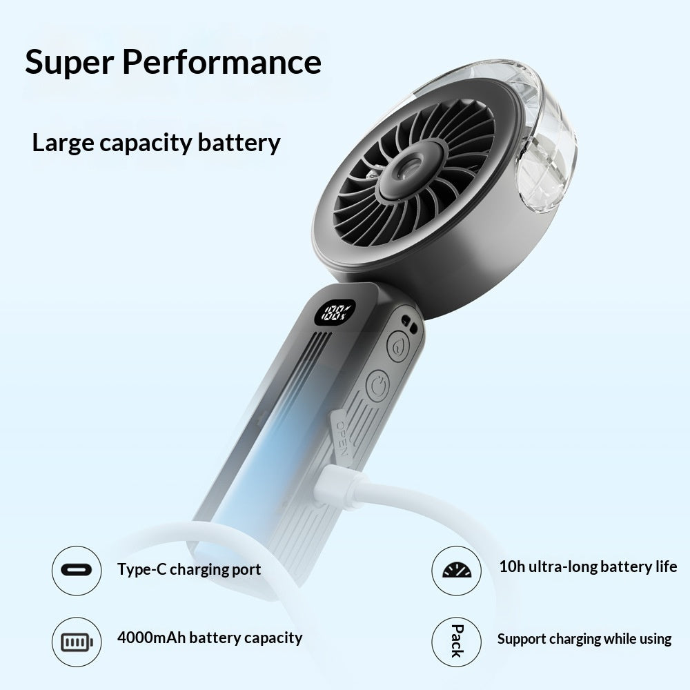 Best-selling High-speed Foldable Handheld Fan